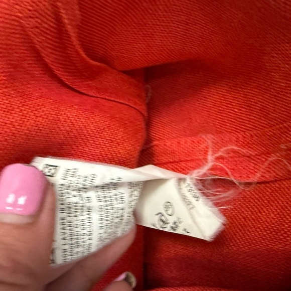 MaxMara sz. 8 vintage linen orange/red
Blazer Classic great vintage condition - Picture 14 of 15